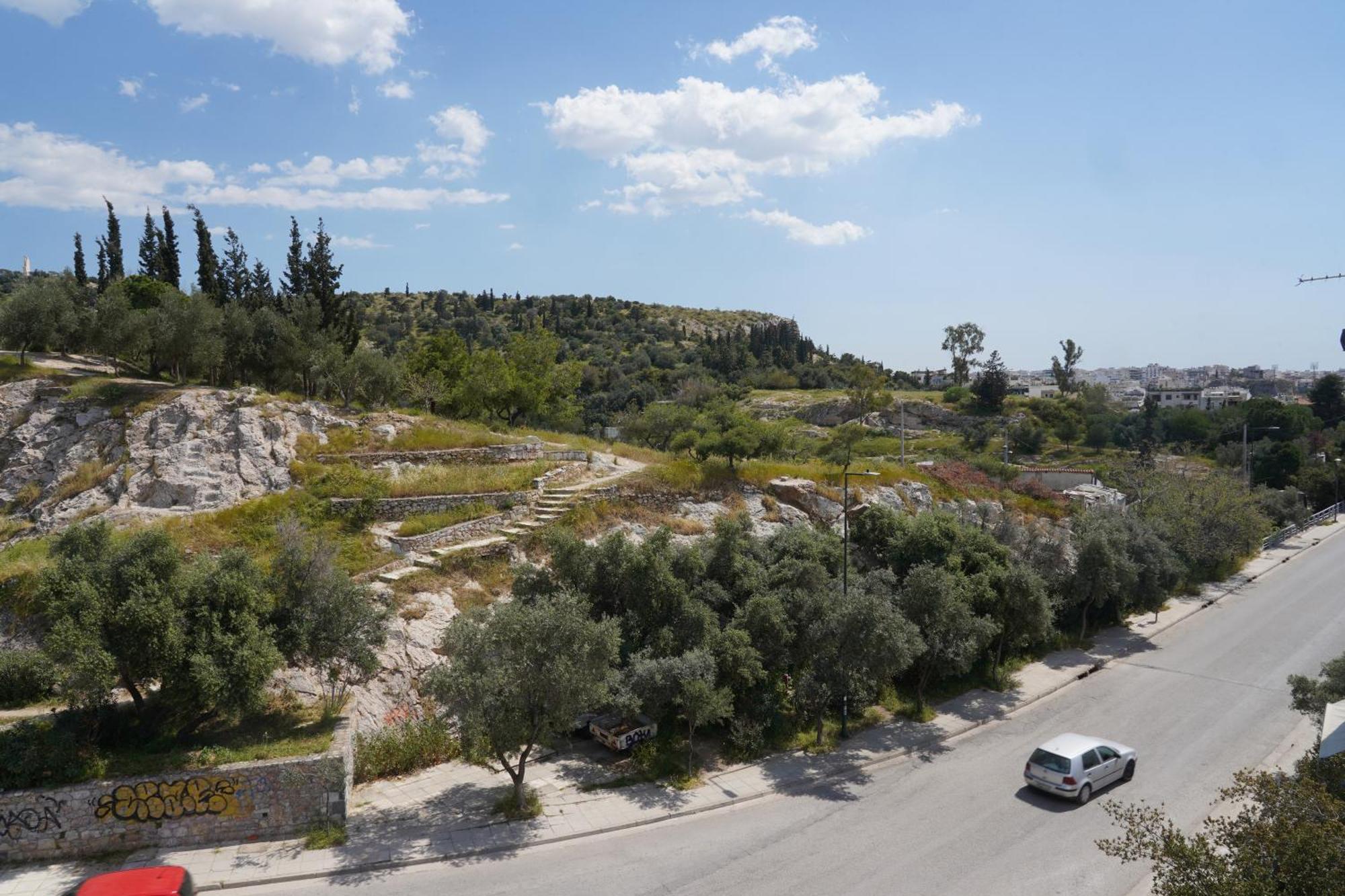 Hill View Apartment Near Acropolis Atena Exterior foto