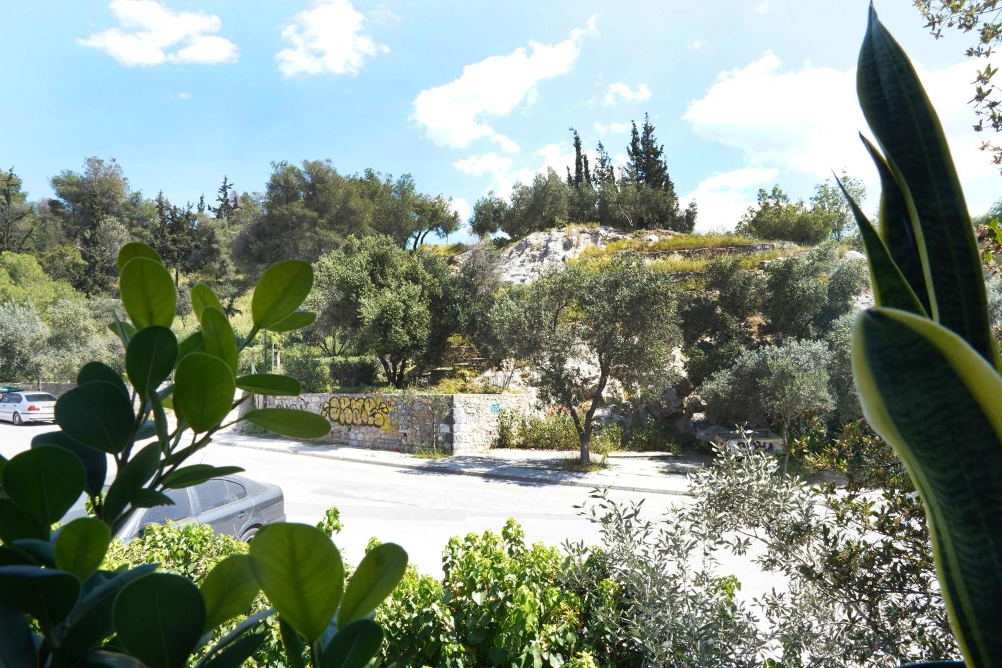 Hill View Apartment Near Acropolis Atena Exterior foto